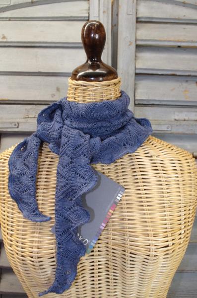 Minischal, Halstuch Daisy Jeans von Invero Merino, reine Merinowolle